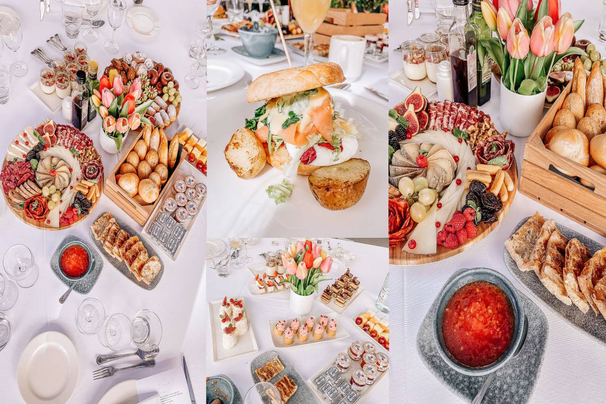 brunch sur une rooftop lors d'un evjf en espagne