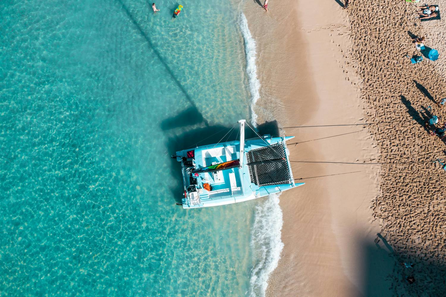 catamaran plage espagne evjf